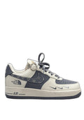 Nikee Airforce 1 x Thee North Face grey off whitee 2702