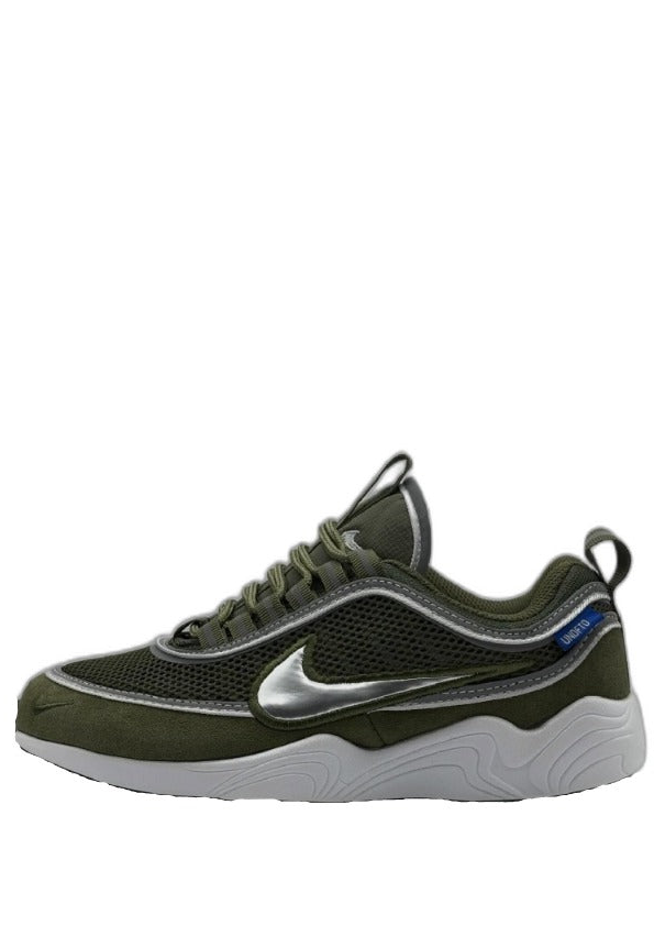 Nikee UNDEFEATED X Air Zoom Spiridon white And Green