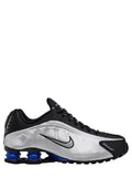 Nikee Shox R4 Black Metallic Silver Racer Blue