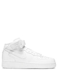 airforce long mid LEATHER WHITE