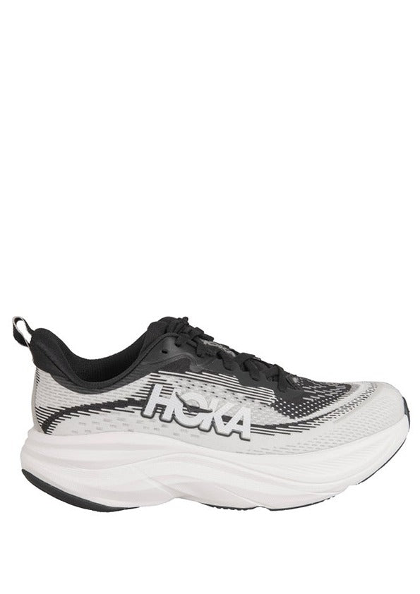 Hoka Skyflow Wide Black White