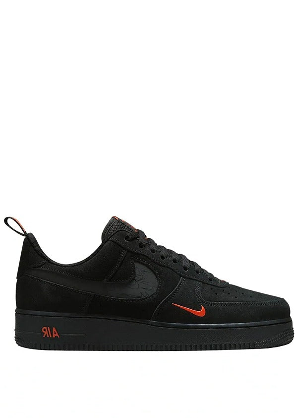 Nikee Airforce 1 Low Multi Swoosh Black Crimson 1208