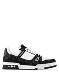 Louiss Vuittonn LV Trainer White Black