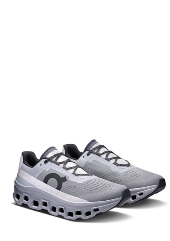 on Running Cloudmonster Alloy Silver