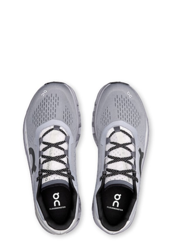 on Running Cloudmonster Alloy Silver