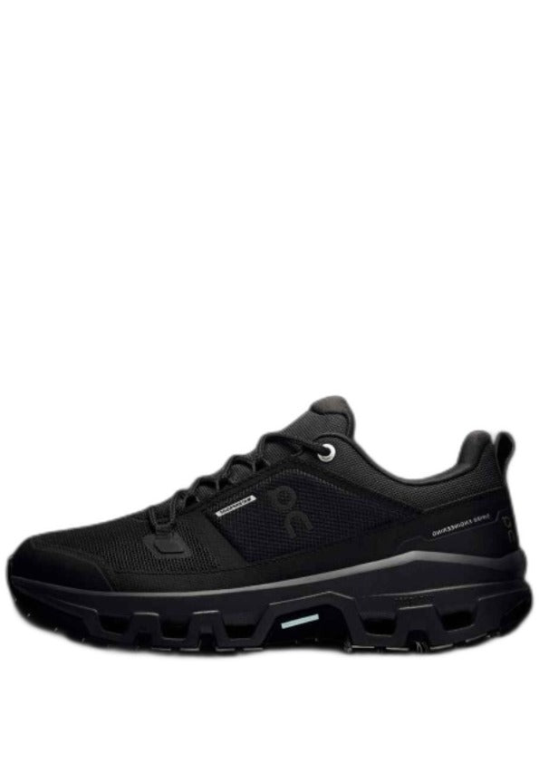 On Cloudrock Low Waterproof All Black