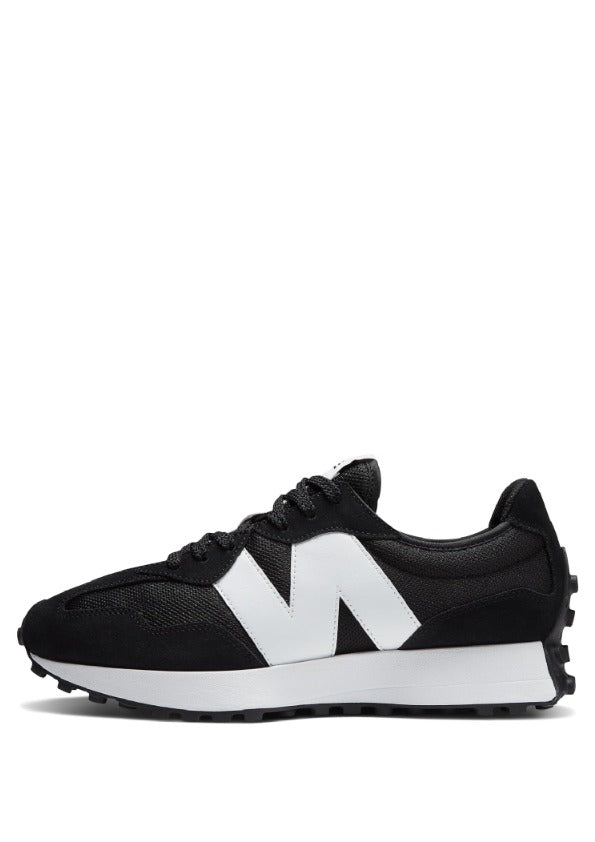 New balan-ce 327 black white