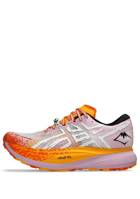 Asicss Metafuji Trail Shoes Purple Orange
