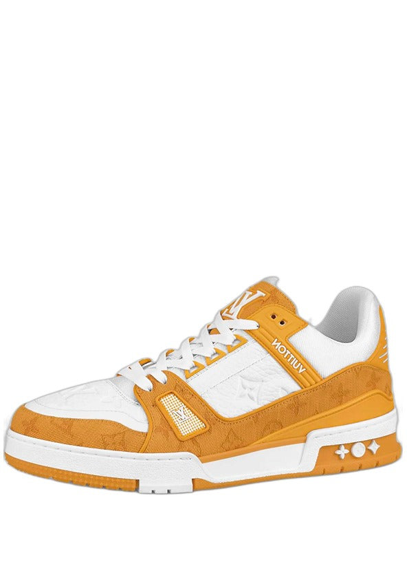 Trainer White Yellow