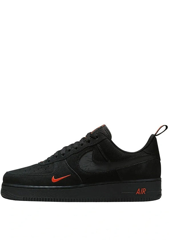 Nikee Airforce 1 Low Multi Swoosh Black Crimson 1208
