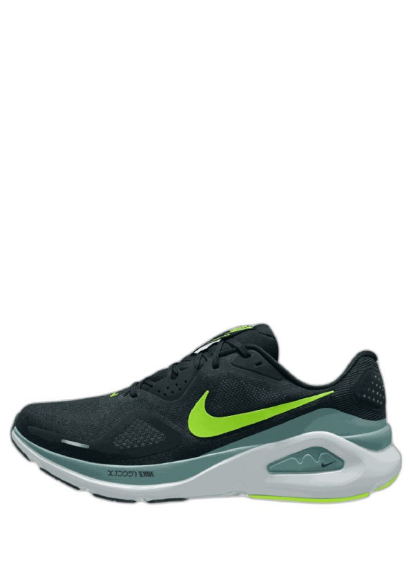 Nikee Structure 26 Black Green White 1157