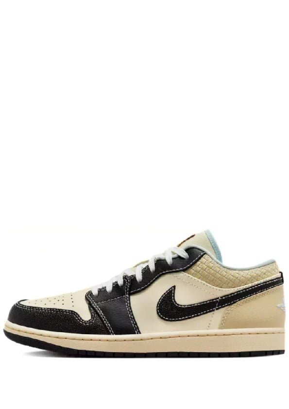 Nikee Air Jordan 1 Low Coconut Milk Black