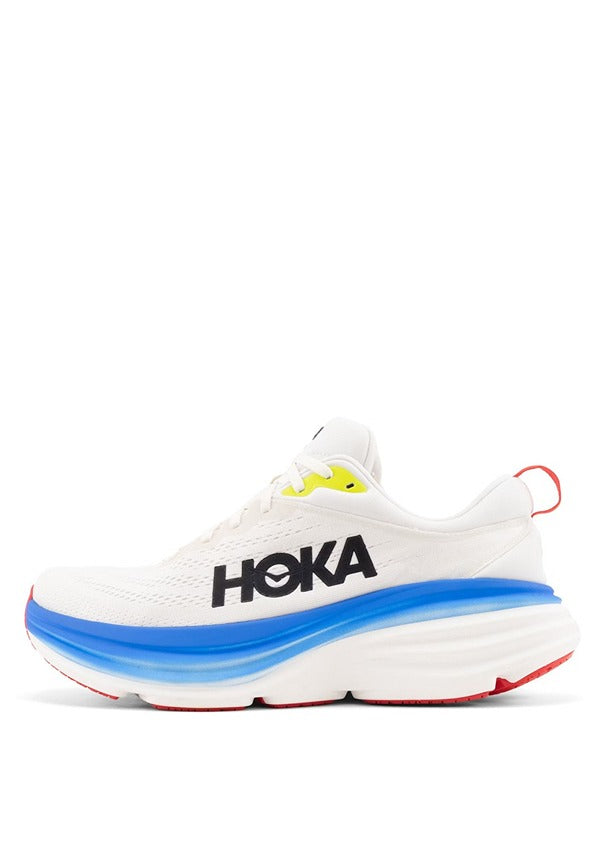Hoka One One Bondi 8 Blanc De Blanc Virtual Blue