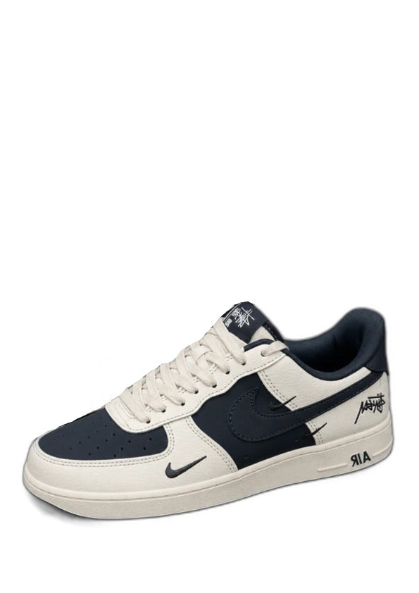 NIKEE AIRFORCE CUSTOM X STUSSY WHITE 2025
