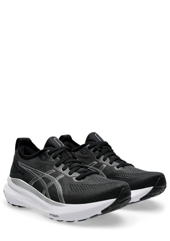 Asicss Gel-Kayano 27 Black White Silver 1035