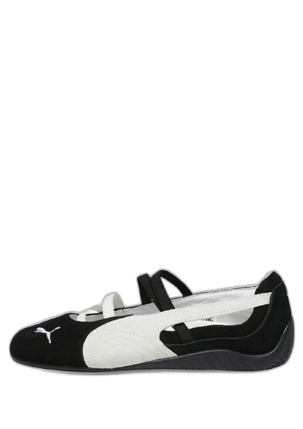Pumaa Speedcat Ballet Suede Warm White Black 2628
