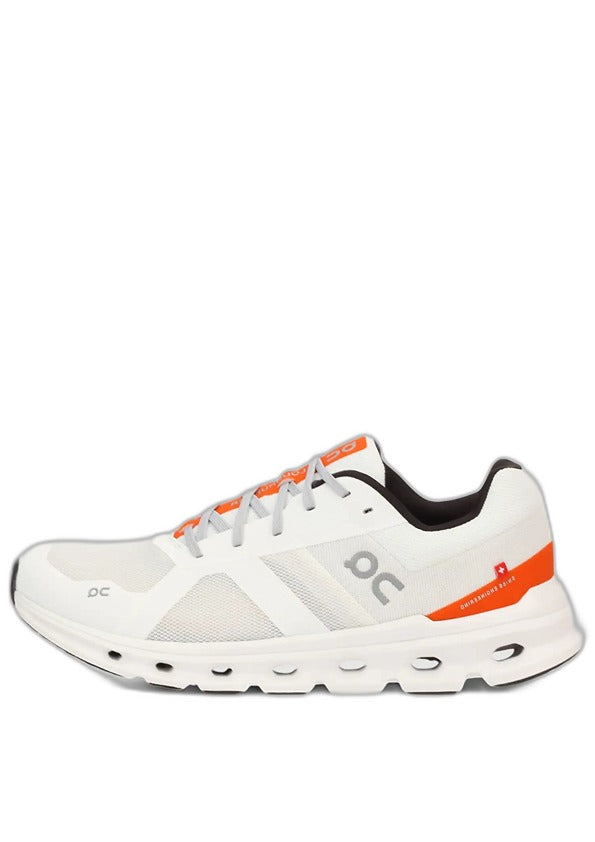 On Cloud Runner Undyed White Flame