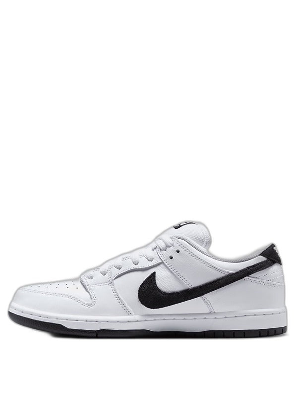 nikk e dunk low white black