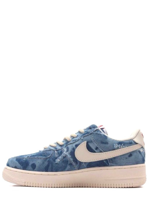 nikee airforce 1 denim blue