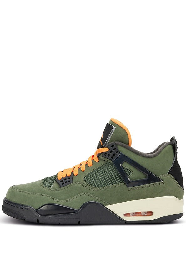 Nikee Air Jordan Retro4 x undefeatedDeep Green 2423