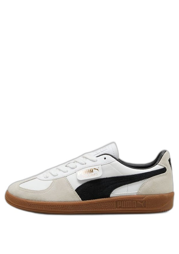 Pumaa Palermo Leather White Black 992