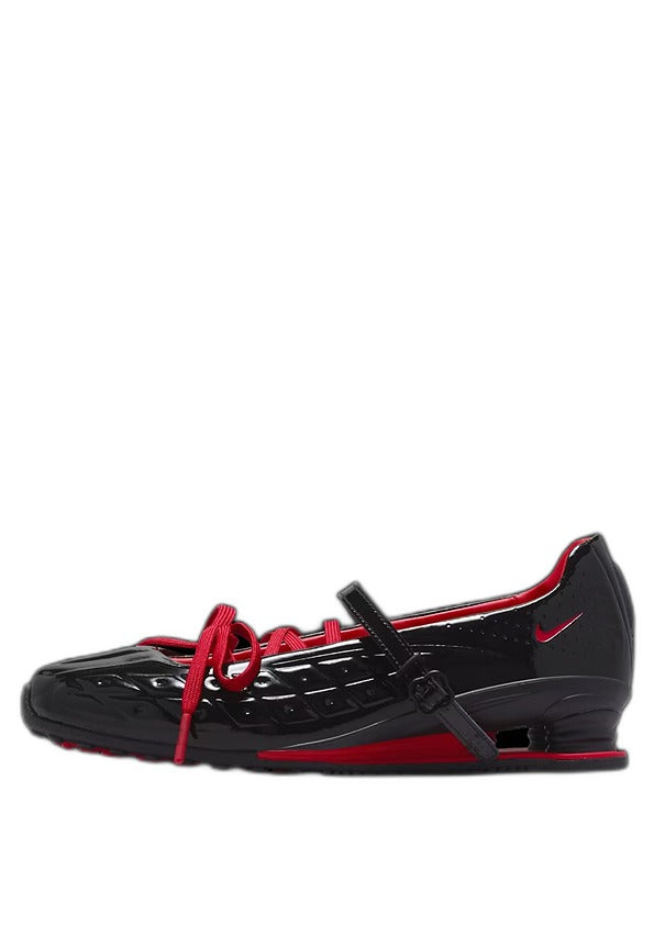 LABELHOOD x Nikee Shox Z Calistra Black University Red