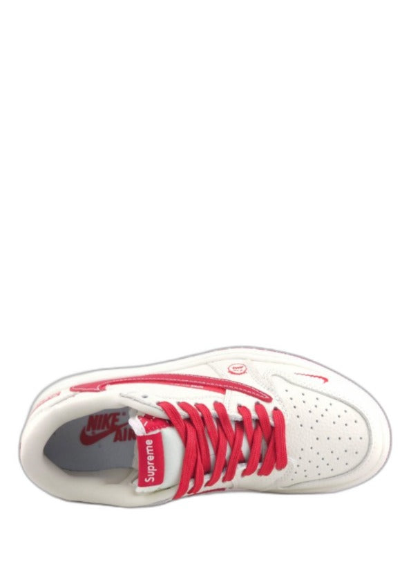 Traviss Scott x Nikee Air Jordan 1 Low x Supremee