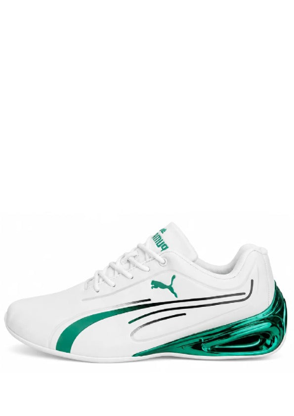 Pumaa Super GT Sport White Green 737