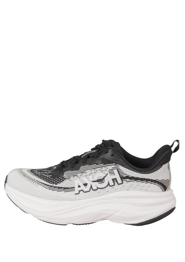 Hoka Skyflow Wide Black White