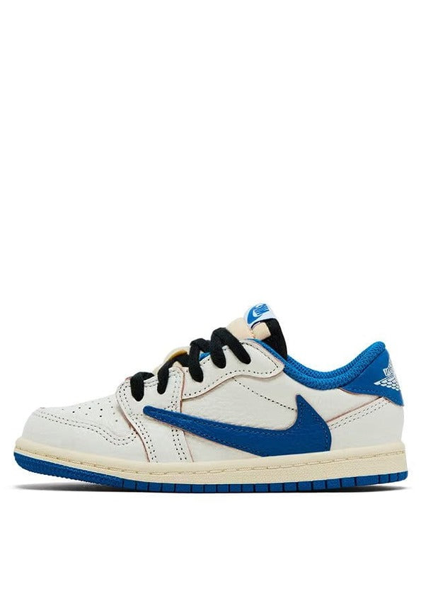 Semi UA Travis scott X Nikkee Air Jordan 1 Low Fragment heat OG BOX