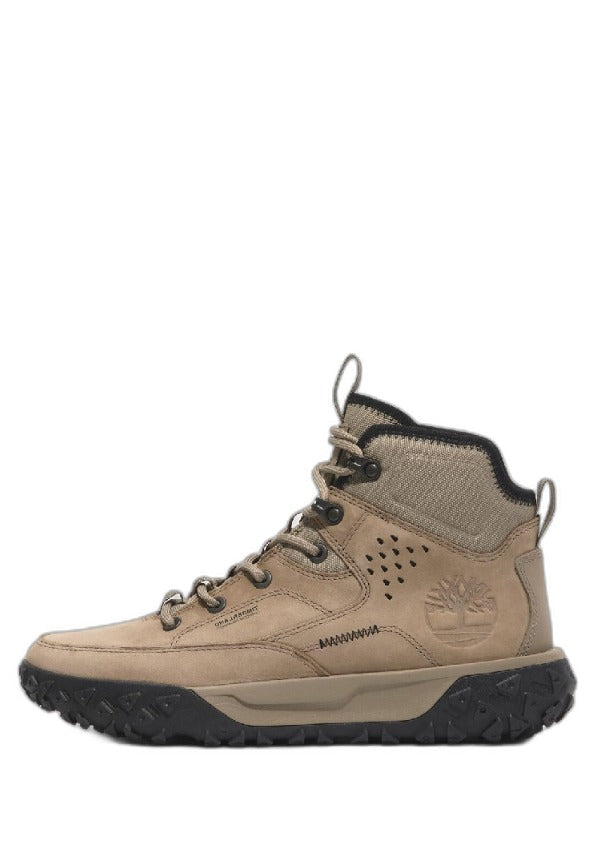 TimberlandGREENSTRIDE MOTION 6 MID - Lace-up ankle boots - medium beige