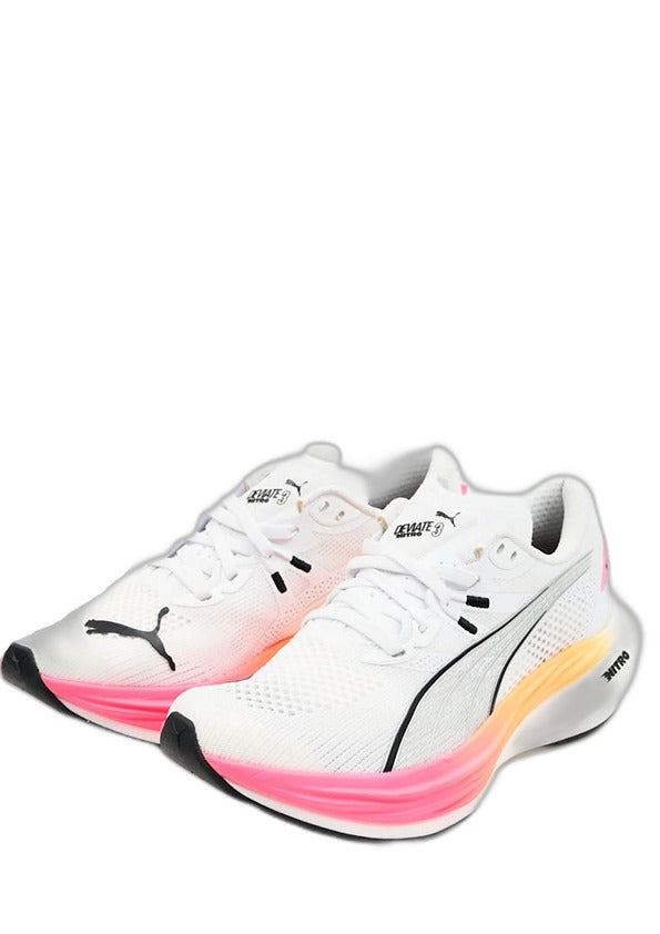 Pum_a Womens Deviate Nitro 3 White Orange 116