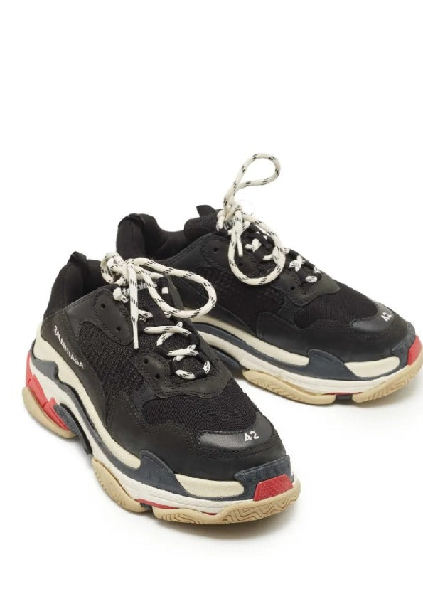 Balenciagaa Tripe S Black White Red