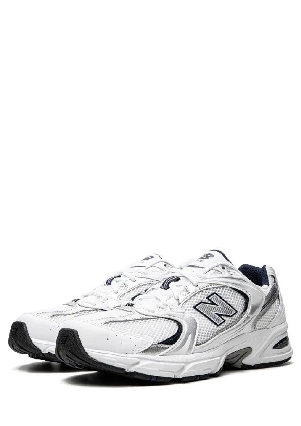 New Balancee 530 White silver Navy 2114