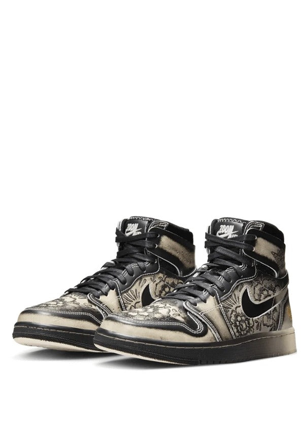 Nikkee Jordan Retro 1 High Zoom Air CMFT 2 Dia De Muertos with og box semi ua