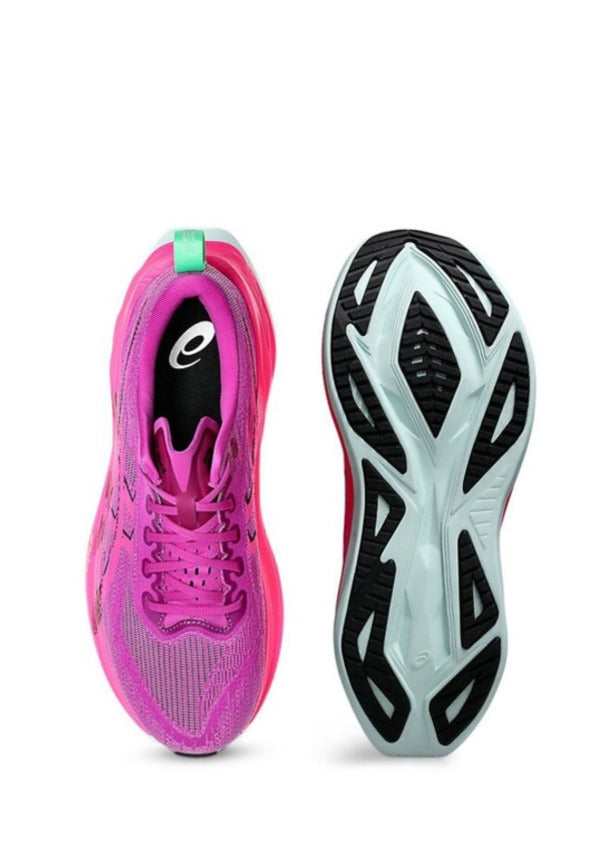 asicss superblast 2 pink bold magenta for her