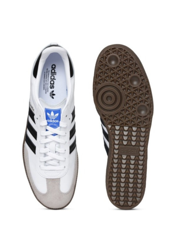 Adiddass Samba OG White Black 1222