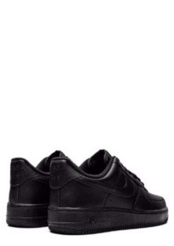 Nikee Airforce 1 Black 1st Leather UA 2603