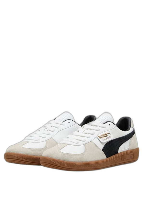 Pumaa Palermo Leather White Black 992