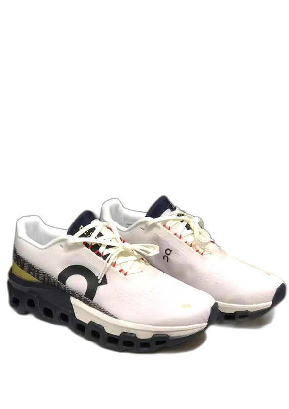 On running cloudmonster 2 white midnight navy 2705