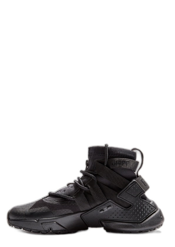 Nikke Huarache Gripp Gs Triple Black