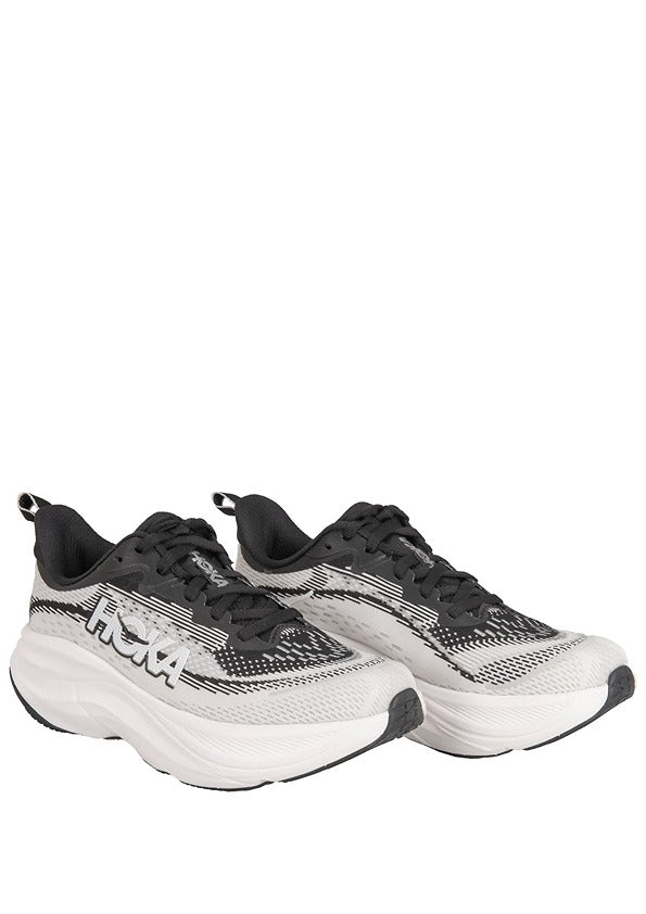 Hoka Skyflow Wide Black White