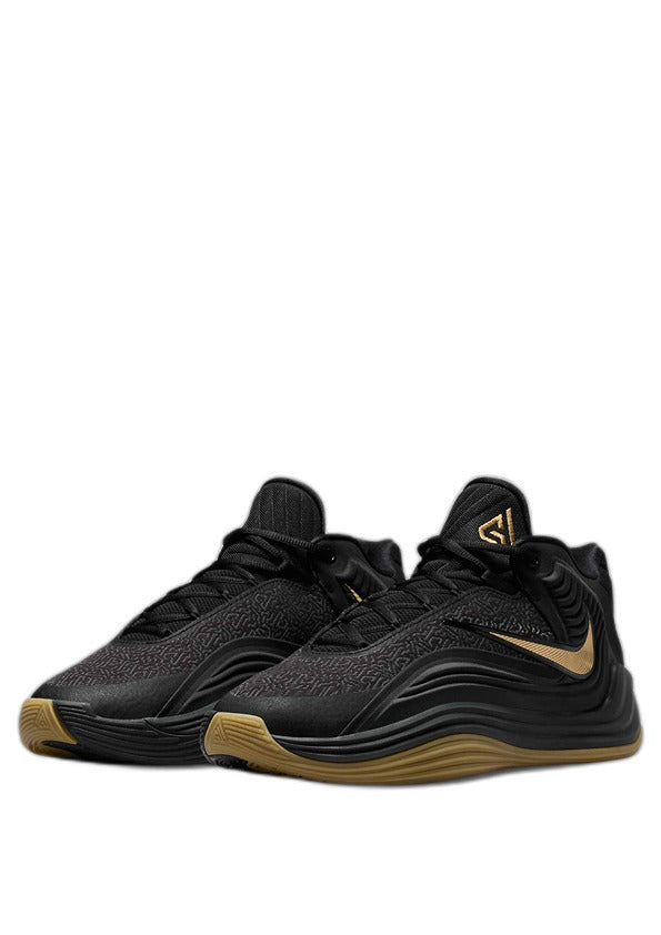 Nikee Giannis Freak 7 The Drive Black Gum Metallic Gold 1139