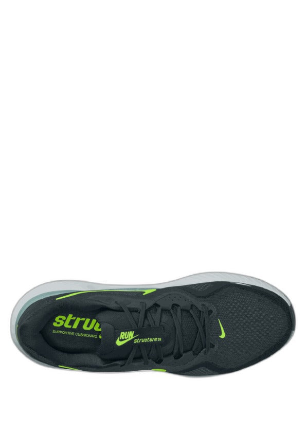 Nikee Structure 26 Black Green White 1157