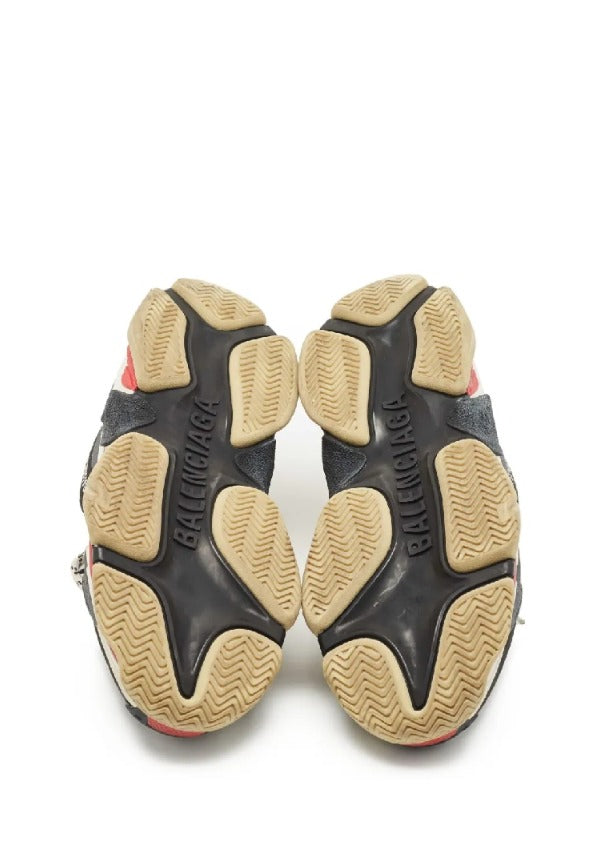 Balenciagaa Tripe S Black White Red