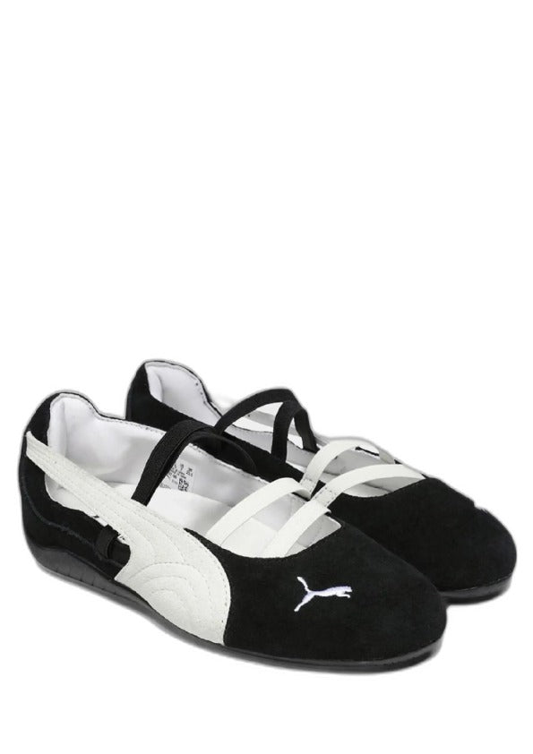 Pumaa Speedcat Ballet Suede Warm White Black 2628
