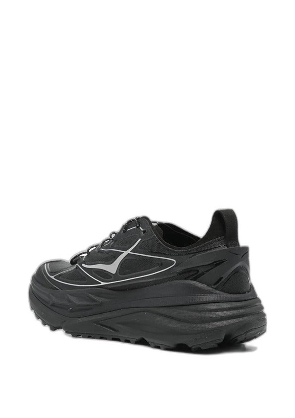 Hoka Stinson One7 Black SIlver 2680