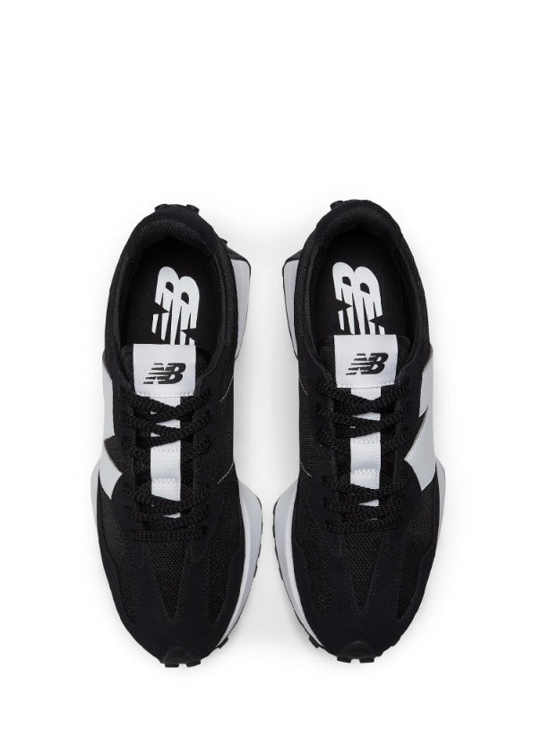 New balan-ce 327 black white