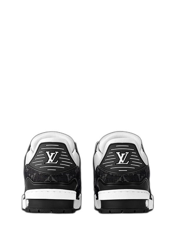 Louiss Vuittonn LV Trainer White Black