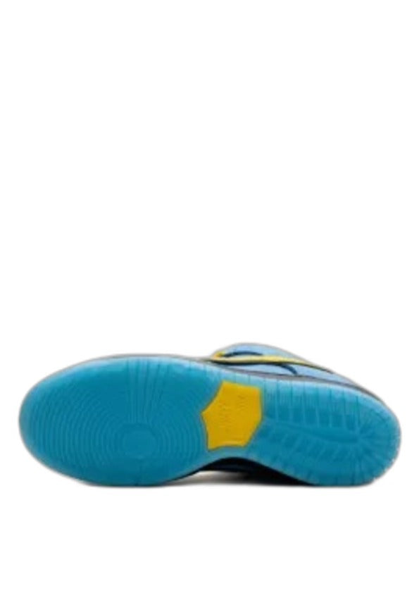 nikkee powerpuff x sb dunk low bubbles blue